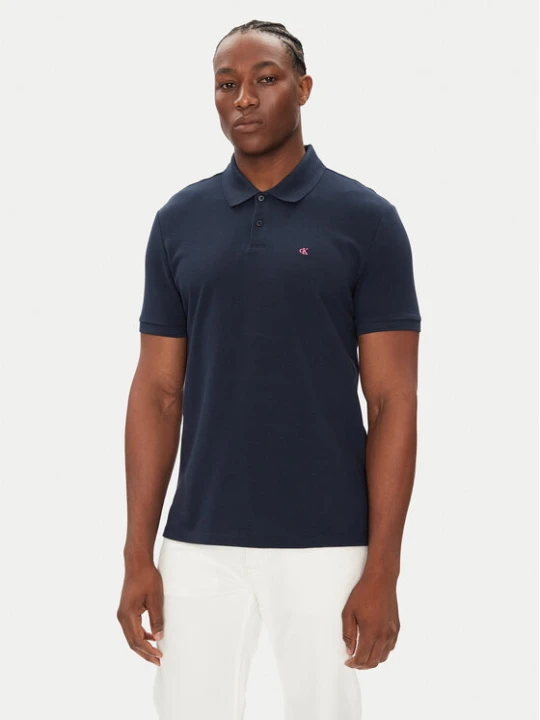 Zdjęcie produktu Calvin Klein Jeans Polo LV040EM269 Granatowy Regular Fit