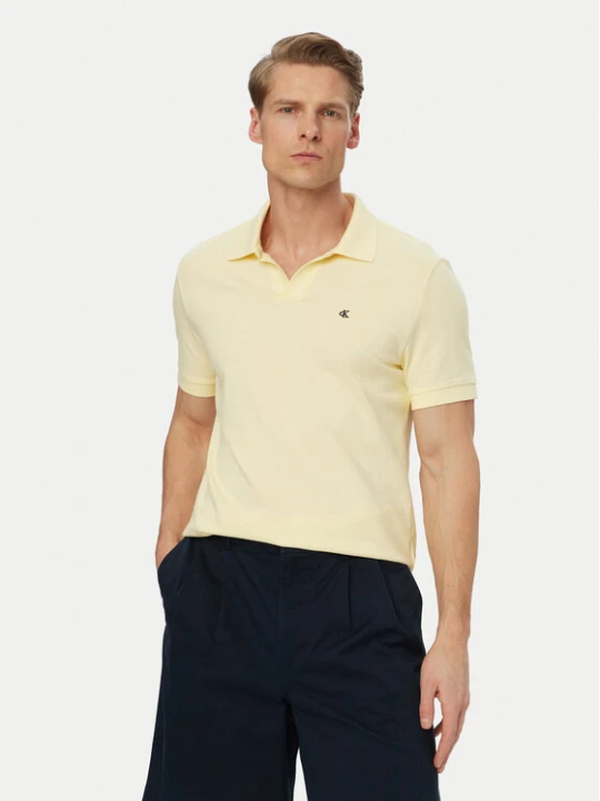 Zdjęcie produktu Calvin Klein Jeans Polo LV04RF215G Żółty jasny Regular Fit