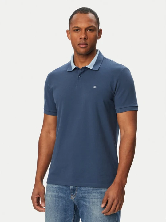 Zdjęcie produktu Calvin Klein Jeans Polo LV04RG234G Granatowy Regular Fit