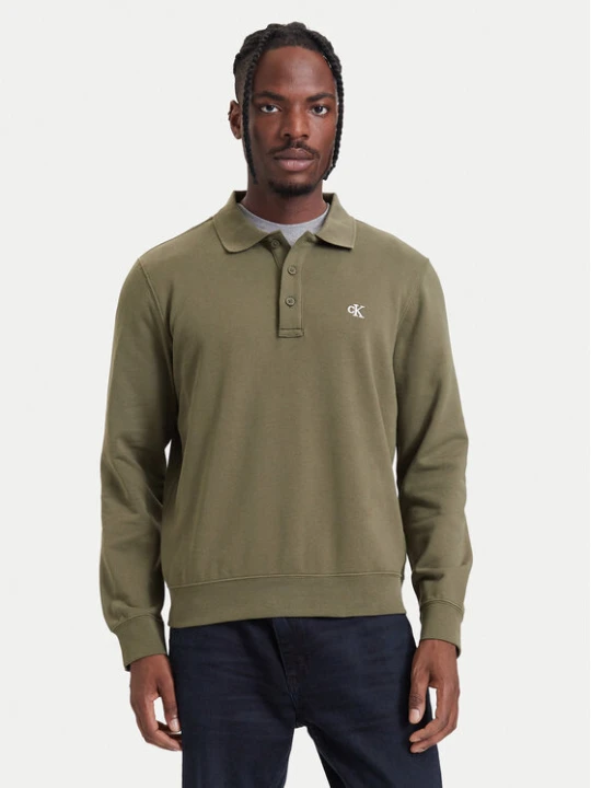 Zdjęcie produktu Calvin Klein Jeans Polo LV04RH235G Khaki Regular Fit