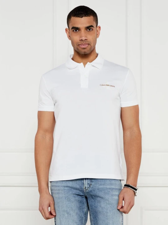 Zdjęcie produktu Calvin Klein Jeans Polo | Regular Fit biały