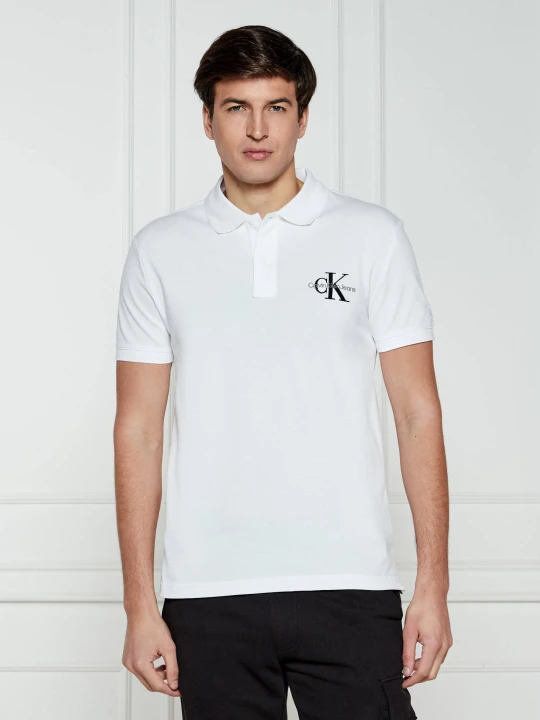 Zdjęcie produktu Calvin Klein Jeans Polo | Regular Fit biały