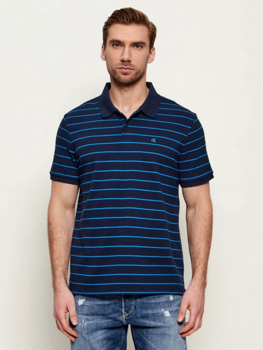 Zdjęcie produktu Calvin Klein Jeans Polo | Regular Fit | pique granatowy