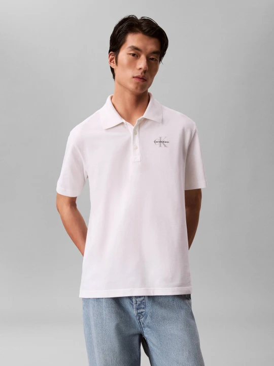 Zdjęcie produktu Calvin Klein Jeans Polo | Relaxed fit biały