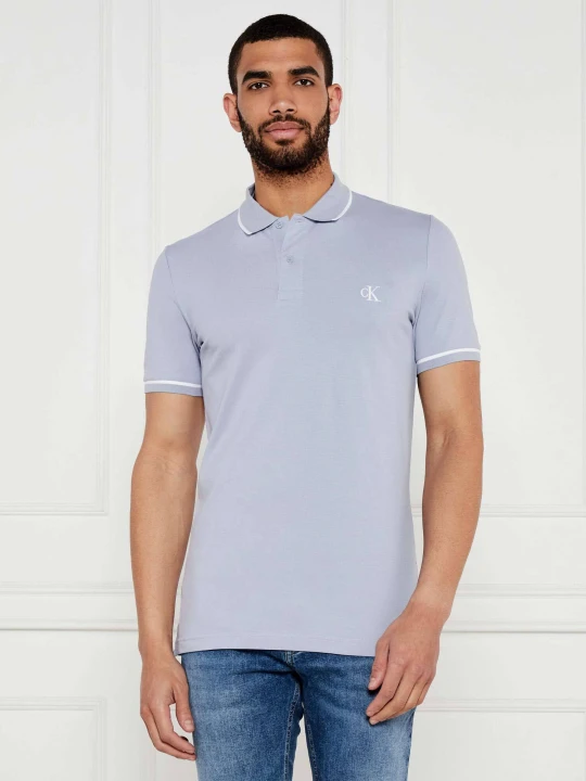 Zdjęcie produktu Calvin Klein Jeans Polo | Slim Fit lawendowy