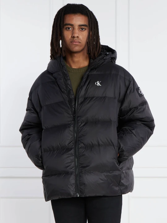 Zdjęcie produktu Calvin Klein Jeans Puchowa kurtka | Oversize fit czarny