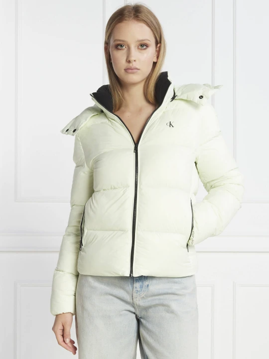 Zdjęcie produktu Calvin Klein Jeans Puchowa kurtka | Oversize fit miętowy
