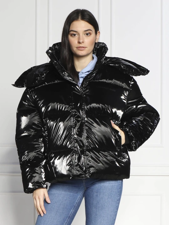 Zdjęcie produktu Calvin Klein Jeans Puchowa kurtka | Oversize fit czarny