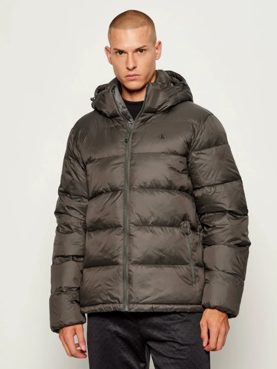Zdjęcie produktu Calvin Klein Jeans Puchowa kurtka | Regular Fit szary