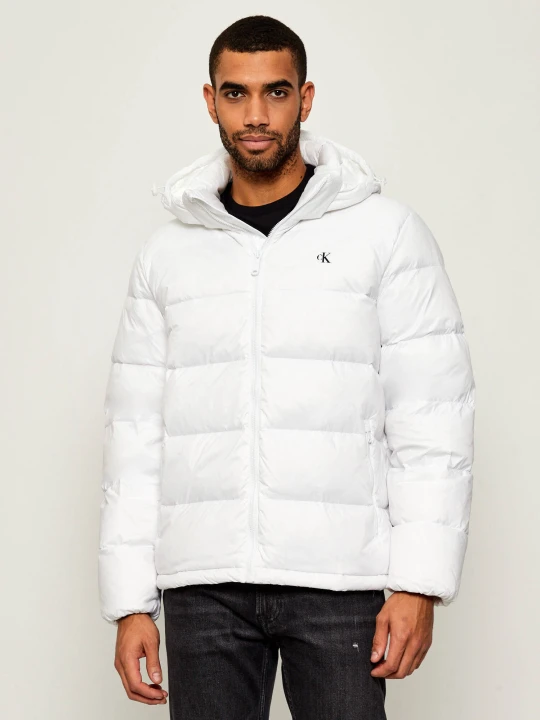 Zdjęcie produktu Calvin Klein Jeans Puchowa kurtka | Regular Fit biały