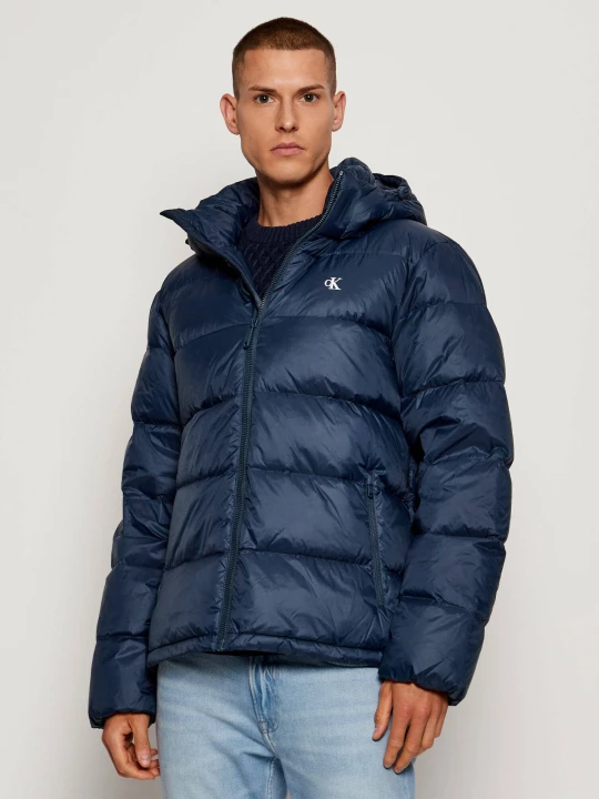 Zdjęcie produktu Calvin Klein Jeans Puchowa kurtka | Regular Fit granatowy