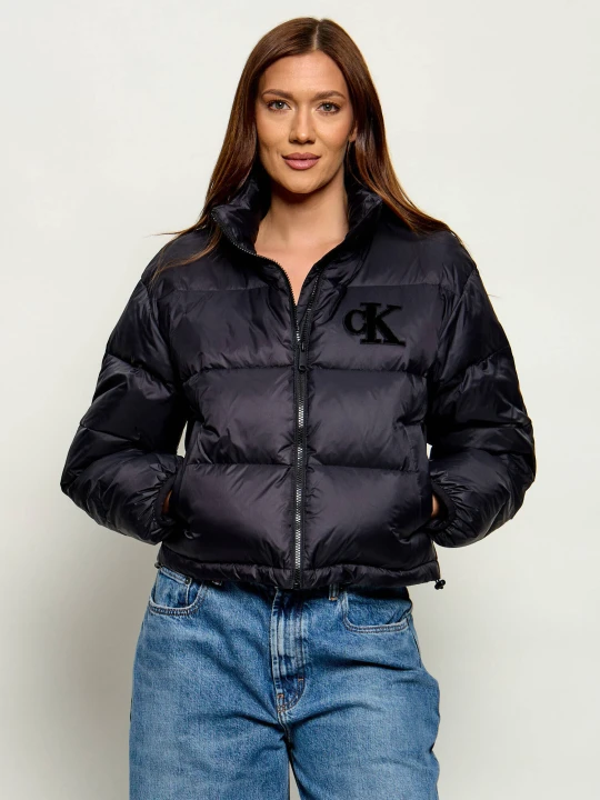 Zdjęcie produktu Calvin Klein Jeans Puchowa kurtka | Regular Fit czarny