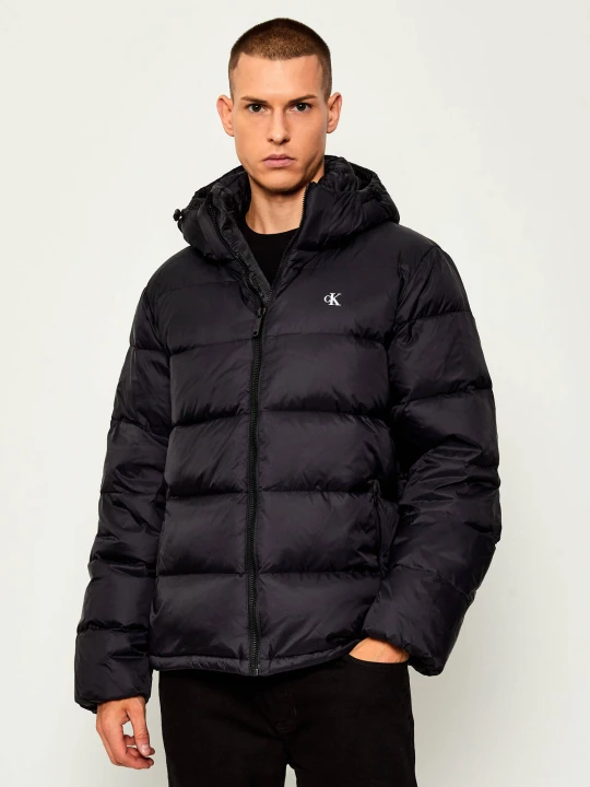 Zdjęcie produktu Calvin Klein Jeans Puchowa kurtka | Regular Fit czarny