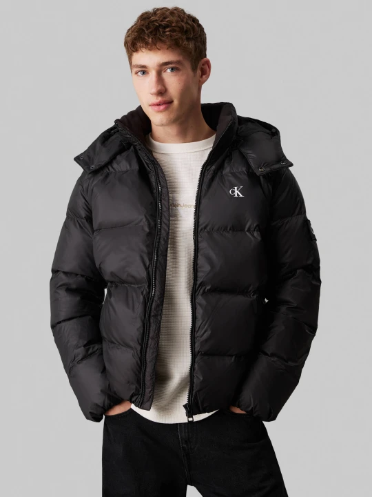 Zdjęcie produktu Calvin Klein Jeans Puchowa kurtka | Regular Fit czarny