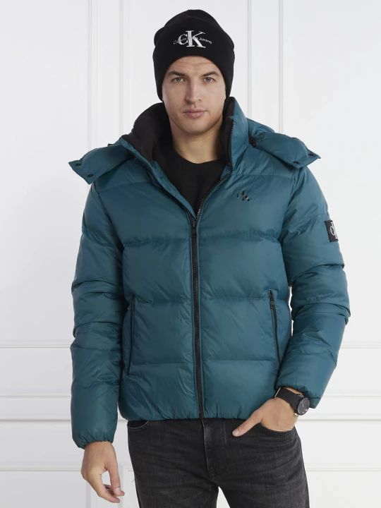 Zdjęcie produktu Calvin Klein Jeans Puchowa kurtka | Regular Fit morski