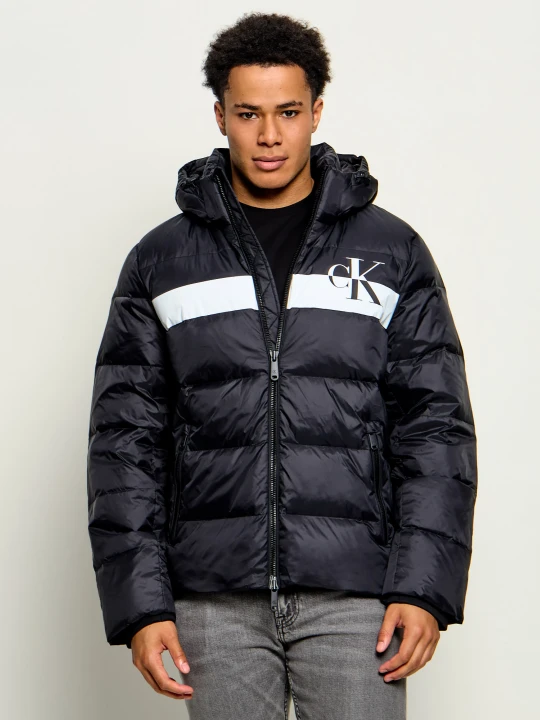 Zdjęcie produktu Calvin Klein Jeans Puchowa kurtka | Regular Fit czarny