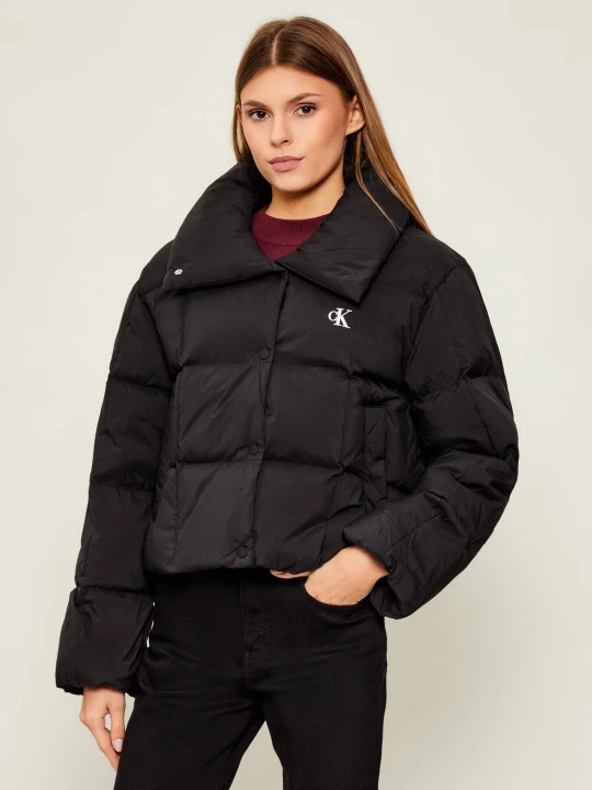 Zdjęcie produktu Calvin Klein Jeans Puchowa kurtka | Relaxed fit czarny