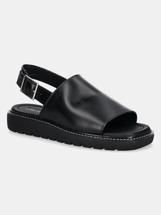 Zdjęcie produktu Calvin Klein Jeans sandały SQ MOLDED SANDAL SLING MG LTH czarny