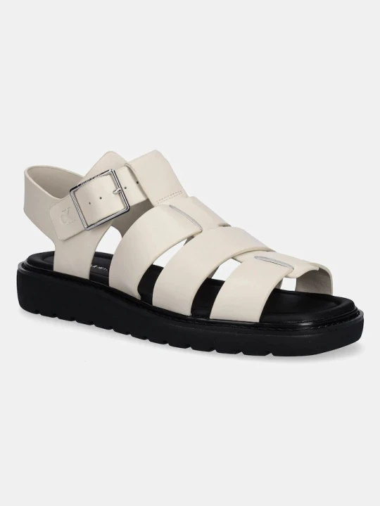 Zdjęcie produktu Calvin Klein Jeans sandały SQ MOLDED SDL FISHERMAN MG WN beżowy