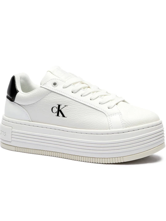 Zdjęcie produktu Calvin Klein Jeans Skórzane sneakersy biały