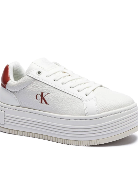 Zdjęcie produktu Calvin Klein Jeans Skórzane sneakersy biały