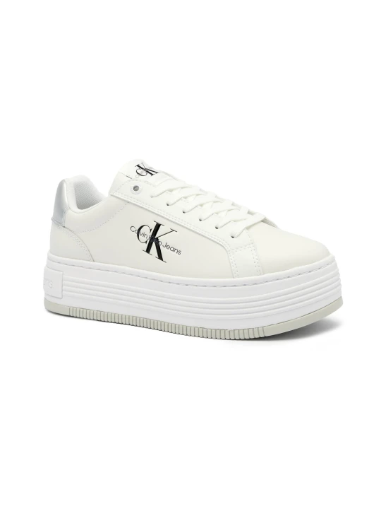 Zdjęcie produktu Calvin Klein Jeans Skórzane sneakersy biały