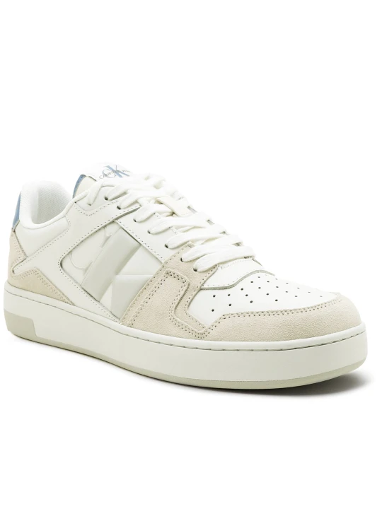Zdjęcie produktu Calvin Klein Jeans Skórzane sneakersy biały