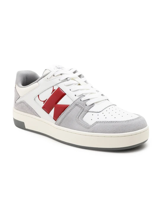 Zdjęcie produktu Calvin Klein Jeans Skórzane sneakersy szary