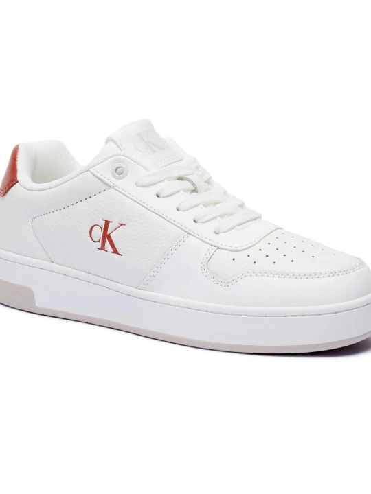 Zdjęcie produktu Calvin Klein Jeans Skórzane sneakersy biały