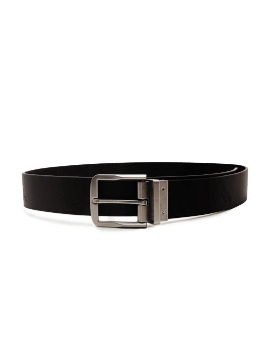Zdjęcie produktu Calvin Klein Jeans Skórzany dwustronny pasek czarny