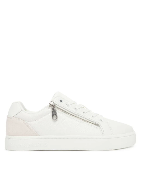 Zdjęcie produktu Calvin Klein Jeans Sneakersy Classic Cupsole Zip Low In YM0YM01318 Biały