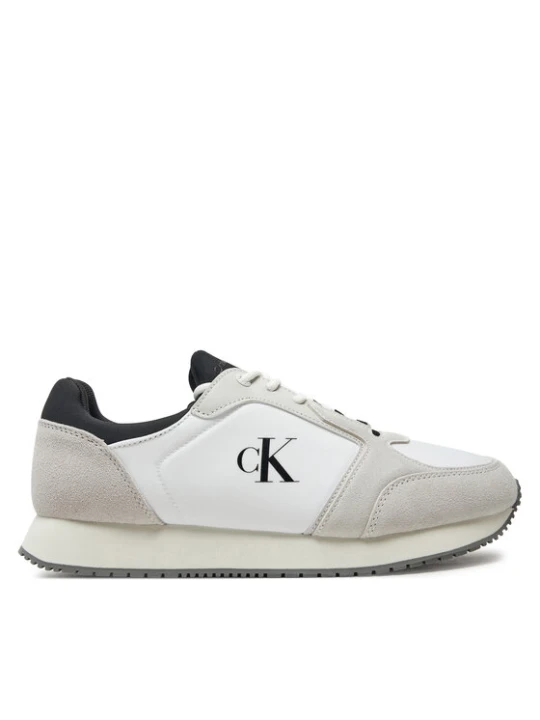 Zdjęcie produktu Calvin Klein Jeans Sneakersy Retro Sock Runner Mg Wmm YM0YM01152 Biały