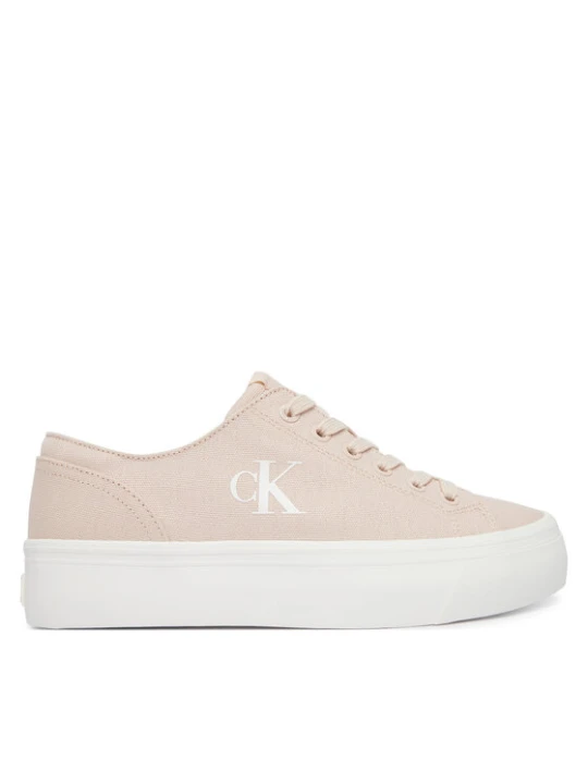 Zdjęcie produktu Calvin Klein Jeans Sneakersy Vulc Flatform Low Canvas Mg YW0YW01763 Różowy