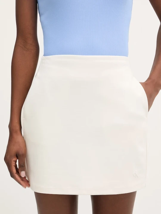Zdjęcie produktu Calvin Klein Jeans spódnica beżowy