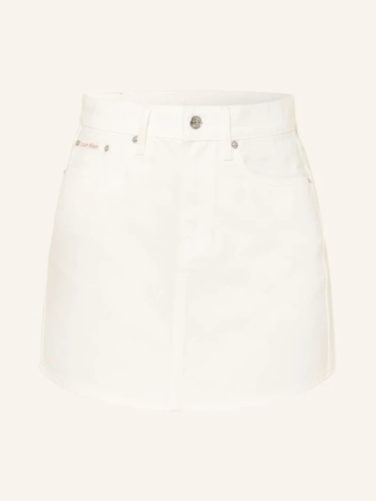 Zdjęcie produktu Calvin Klein Jeans Spódnica Jeansowa weiss BIAŁY
