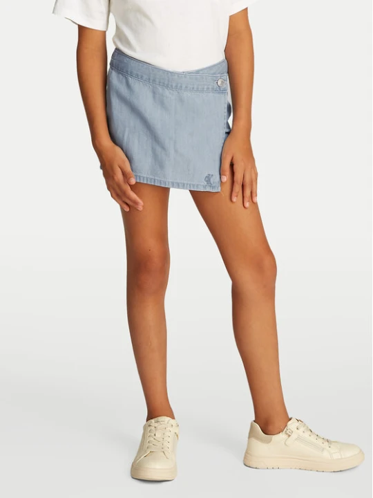 Zdjęcie produktu Calvin Klein Jeans Spódnico-szorty IG0IG02888 Niebieski Regular Fit