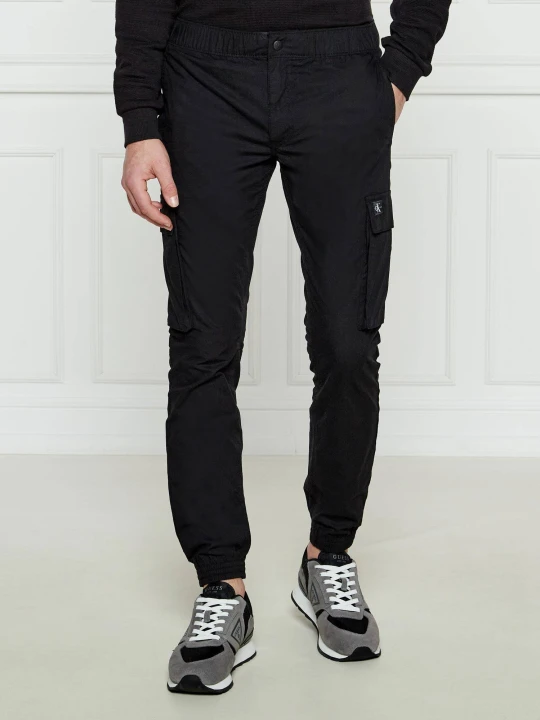 Zdjęcie produktu Calvin Klein Jeans Spodnie cargo ATMOSPHERE | Skinny fit czarny