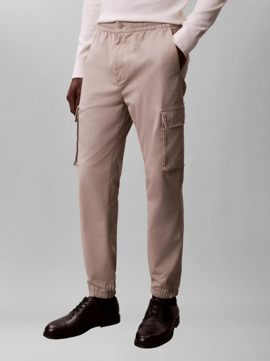 Zdjęcie produktu Calvin Klein Jeans Spodnie cargo | Skinny fit beżowy