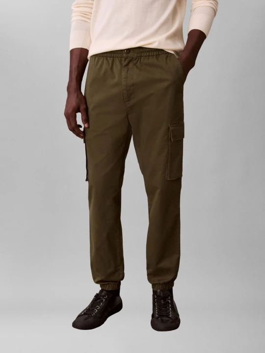 Zdjęcie produktu Calvin Klein Jeans Spodnie cargo | Skinny fit oliwkowy