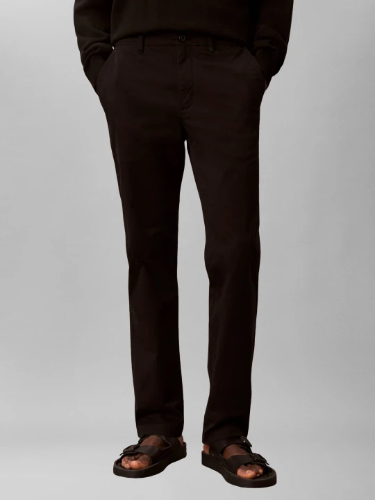 Zdjęcie produktu Calvin Klein Jeans Spodnie chino | Slim Fit czarny