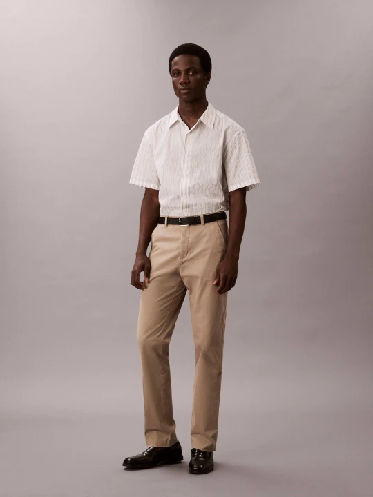 Zdjęcie produktu Calvin Klein Jeans Spodnie chino | Slim Fit beżowy