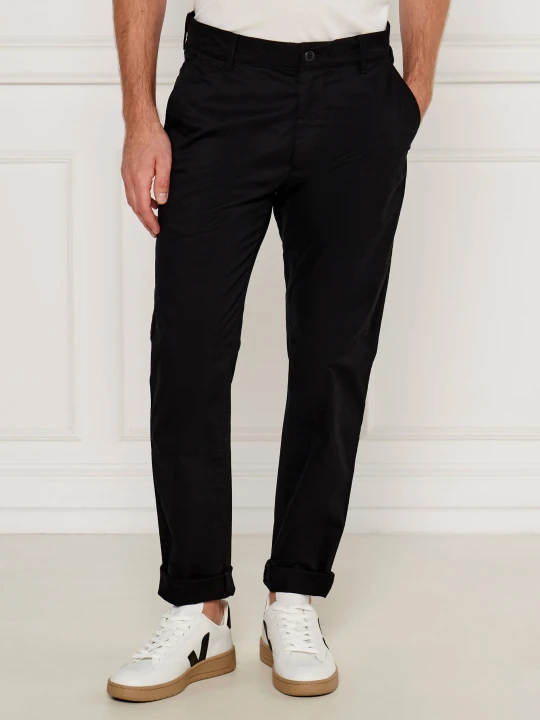 Zdjęcie produktu Calvin Klein Jeans Spodnie chino | Tapered fit czarny