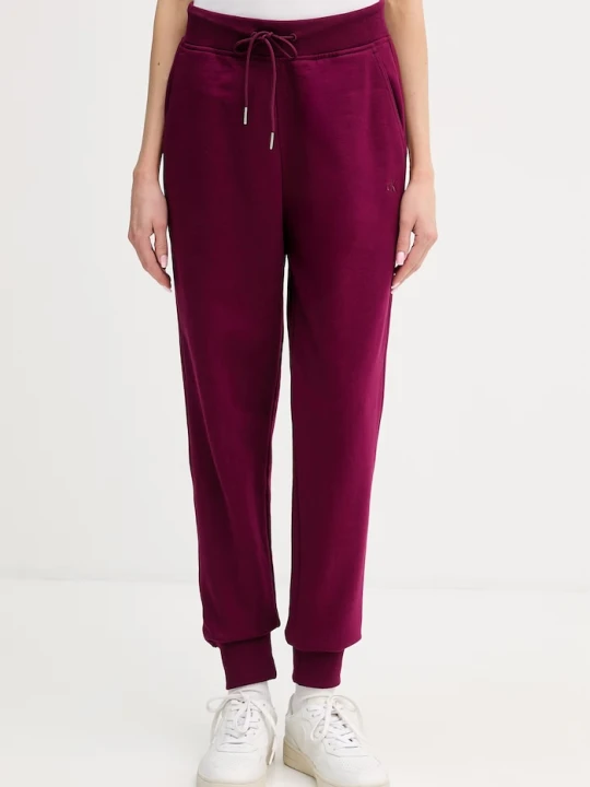 Zdjęcie produktu Calvin Klein Jeans spodnie dresowe bordowy