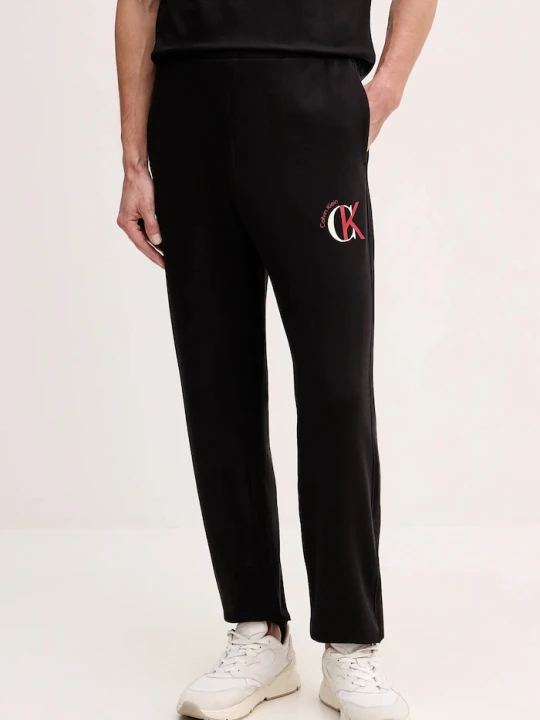 Zdjęcie produktu Calvin Klein Jeans spodnie dresowe bawełniane czarny