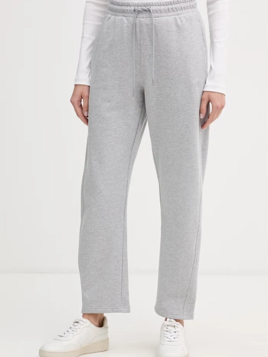 Zdjęcie produktu Calvin Klein Jeans spodnie dresowe damskie bawełniane szary