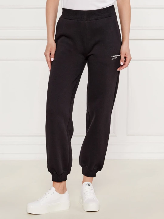Zdjęcie produktu Calvin Klein Jeans Spodnie dresowe GALAXY PRINT | Comfort fit czarny
