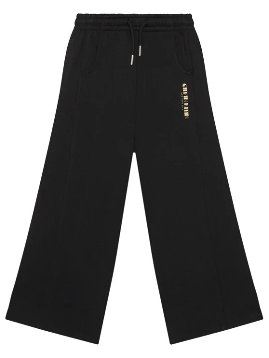 Zdjęcie produktu Calvin Klein Jeans Spodnie dresowe Glitter Aw IG0IG03097 Czarny Wide Leg