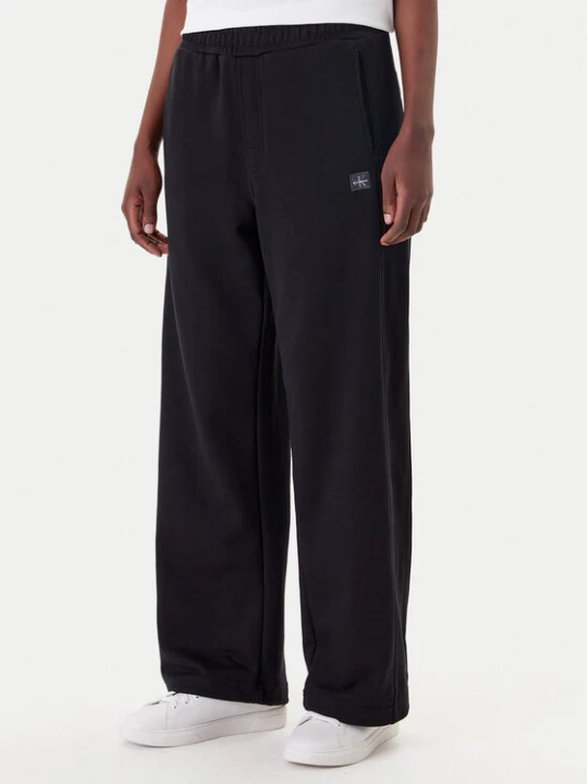 Zdjęcie produktu Calvin Klein Jeans Spodnie dresowe LV047C249G Czarny Wide Leg