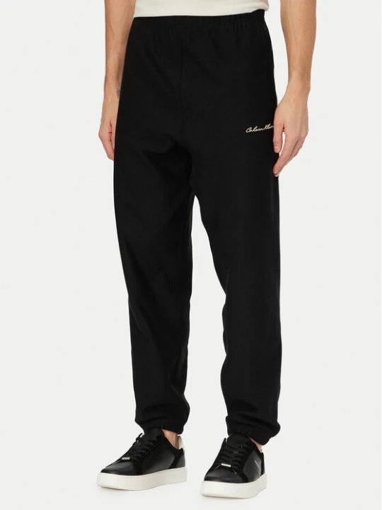 Zdjęcie produktu Calvin Klein Jeans Spodnie dresowe LV04RF249G Czarny Regular Fit