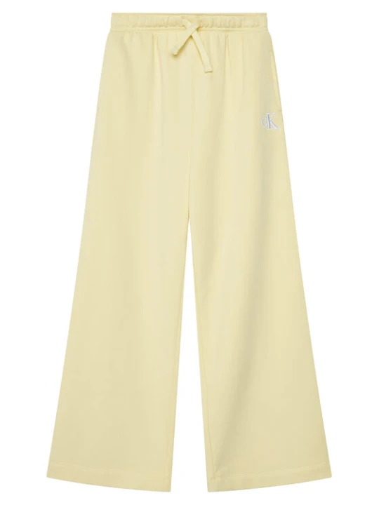 Zdjęcie produktu Calvin Klein Jeans Spodnie dresowe LVCKSJC11G Żółty Wide Leg